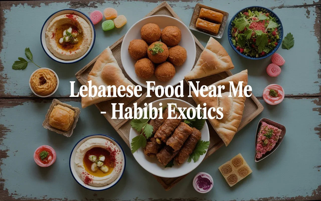 Lebanese Food Near Me: Discover Authentic Flavors at Habibi Exotics - Habibi Exotics