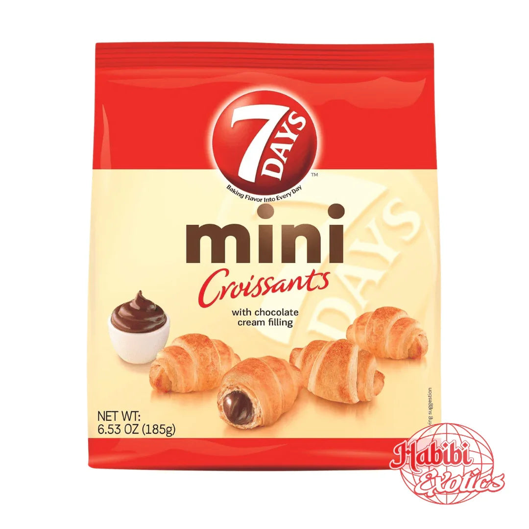 7Days Mini Croissant Chocolate Filling - Greece - Habibi Exotics