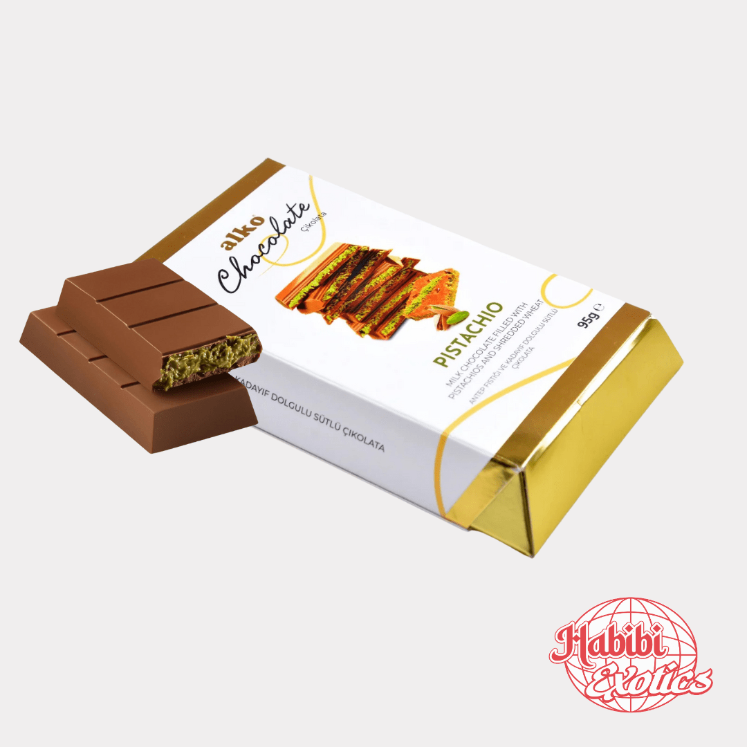 Alko Dubai Chocolate Bar 95G - Turkey - Habibi Exotics