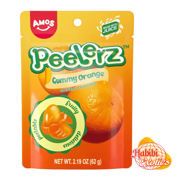 Amos Peelers Peelable Orange Gummy