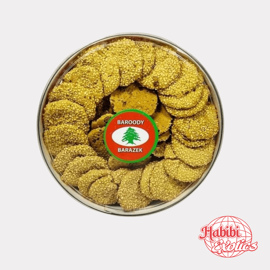 Baroody Barazek Sesame Cookies 500G - Lebanon - Habibi Exotics