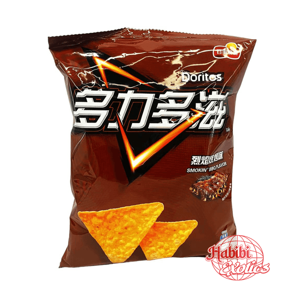 Doritos smoking BBQ Exotic Chips