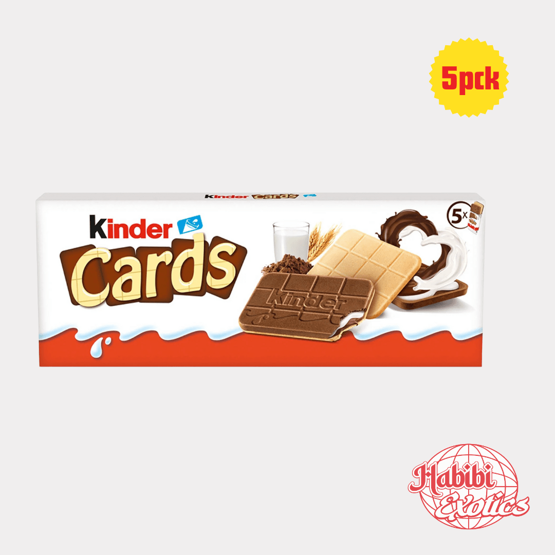 Kinder Cards 5 Pack - Italy - Habibi Exotics