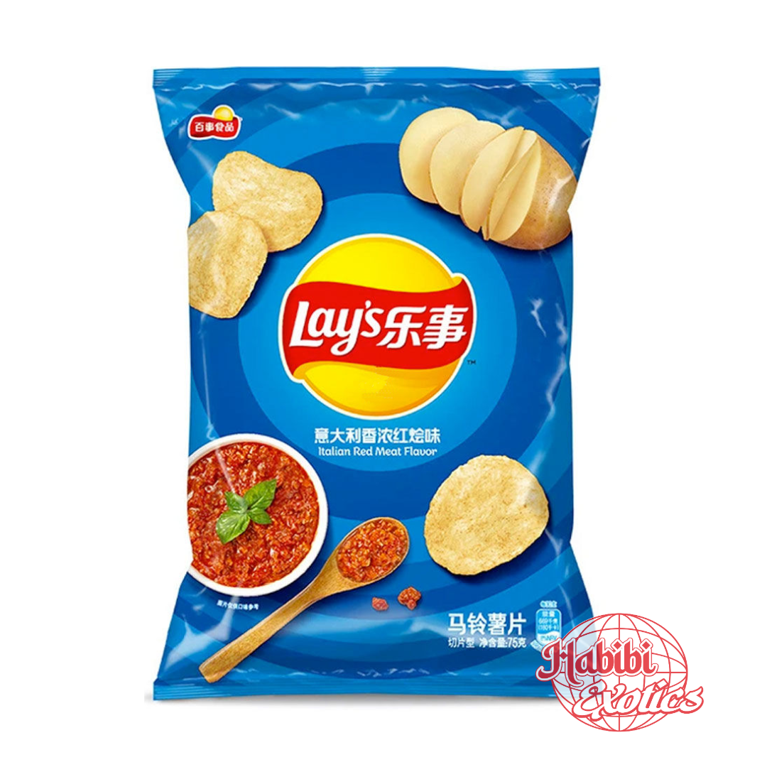 Lay's Italian Red Meat - China