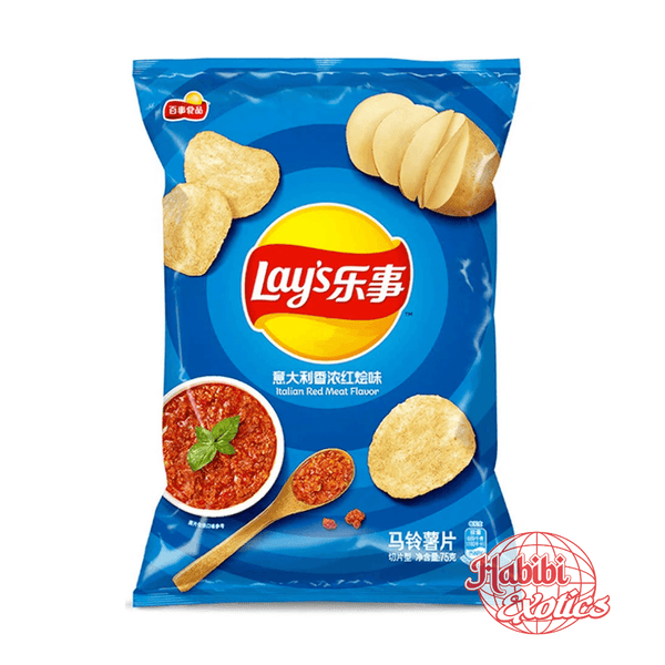 Lay's Italian Red Meat - China