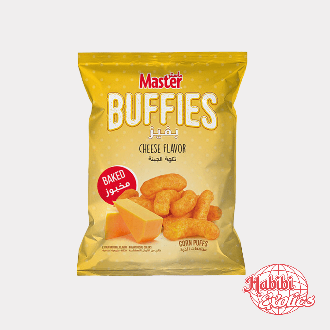 Master Buffies Cheese Flavor Baked 32G - Lebanon - Habibi Exotics