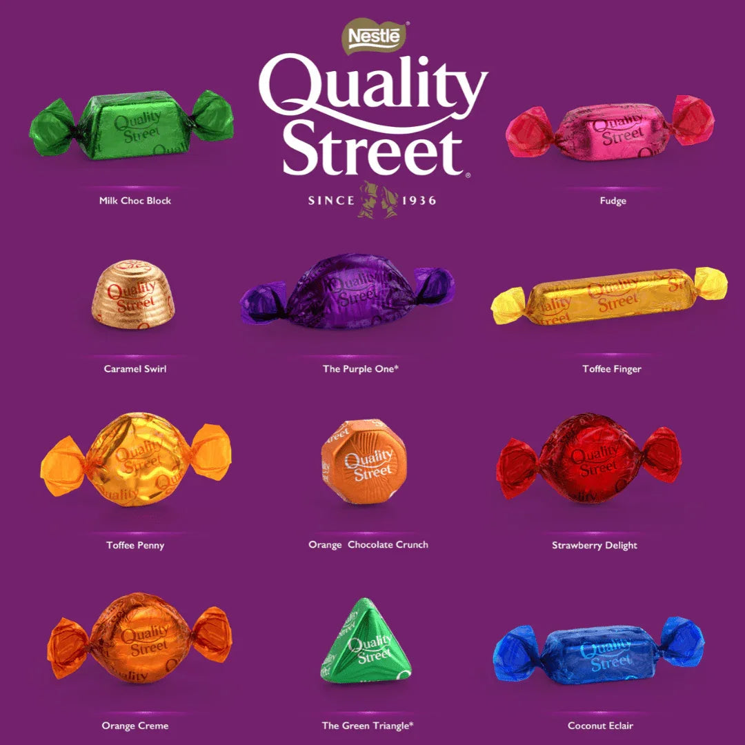 Nestle Quality Street Assorted Chocolate 550G - UK - Habibi Exotics