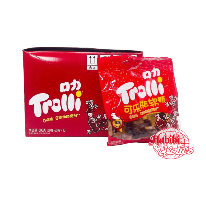 trolli gummy cola