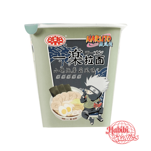 Yile Noodles - Square Naruto Cup Instant Noodles 100g Chicken Curry